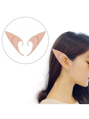 Yumuşak Malzemeden İmal Lateks Elf Kulağı 1 Çift