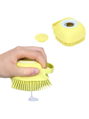 ®  Yumuşak Silikon Malzemeli Esnek Jel Hazneli Masaj Fonksiyonlu Etkili Banyo Duş Kese Lifi