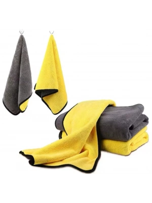 Yünlü Mikrofiber Araba Temizlik Bezi 50x70