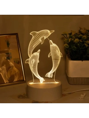 Yunus Tasarımlı Gece Lambası