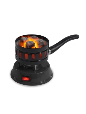 Yuvarlak Galvaniz Elektrikli Nargile Köz Ocağı