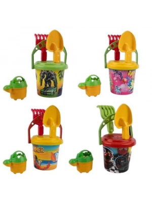 Yuvarlak Küçük Kova Plaj Seti - 2050