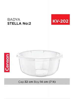 Yuvarlak Şeffaf Badya 1 Adet 2 No Royaleks-E174