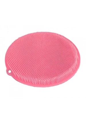 Yuvarlak Vantuzlu Banyo Sırt Kese Matı 26 cm