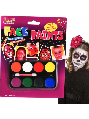 Yüz Boyama Seti 8 Renk