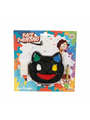 ® YÜZ BOYASI 1 KALEMLİ 6 RENK KEDİ -SUN