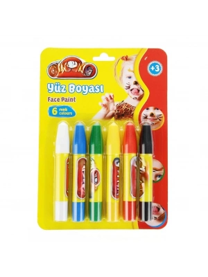 Yüz Boyası 6 Renk