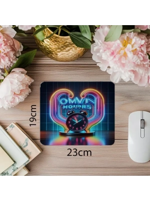 Zamanına Sahip Çık Sloganlı Parlak Tasarım - 19x23 cm 2 mm Dikdörtgen İthal Baskılı Mouse Pad