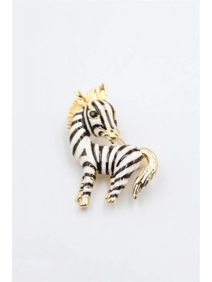 Zebra Broş - ÇOK RENKLİ