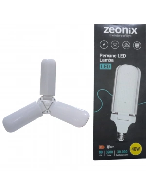 Zeonix 40w 3 Kanatlı Pervane Ampul