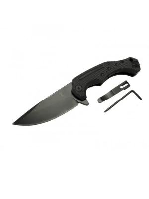 Zero Error 7-12 Black Çakı 22 Cm Manuel, Kemerlikli
