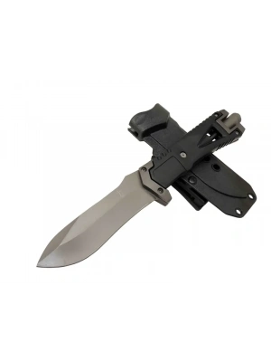 Zero Error Tactical 7 40 Siyah Outdoor Bıçak 27cm - Siyah Sap, Magnezyum Çubuklu, Kılıflı