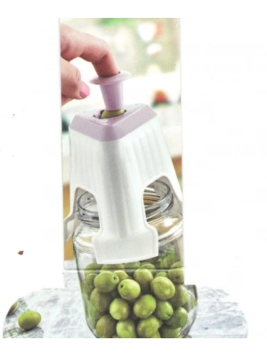 Zeytin Çizme Aparatı - Kesme Makinesi - Parmaklık Hediyeli