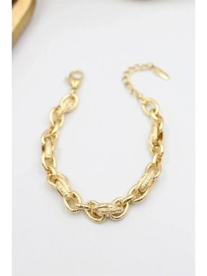 Zincir Xuping Bileklik - Altın