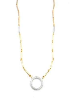 Zincirli Vip Kolye - Altın