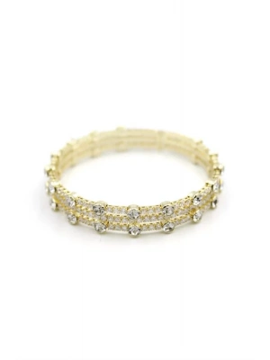 Zirkon Taşlı Bilezik - Altın