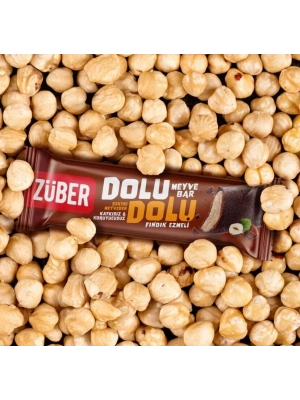 Züber Dolu Dolu Fındık Ezme Meyve Bar 30 Gr