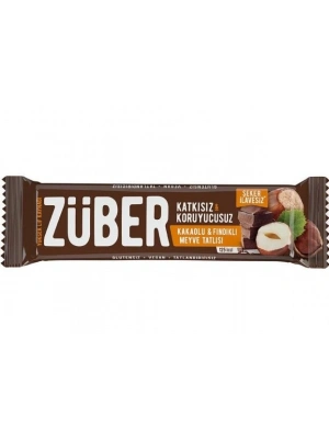 Züber Meyve Barı 40 Gr Fındık ve Kakaolu