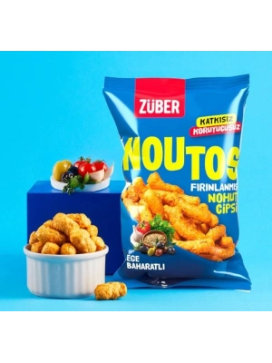 Züber Noutos Fırın Nohut Cipsi 55 Gr Ege Baharat