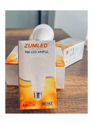 Zumled 9W Beyaz LED Ampul Royaleks-201