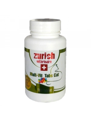 Zurich Multivitamin Kedi Tableti 100 Tablet