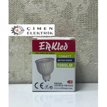 ÇOK SATAN ERKLED ERK 2094 GU10 Lensli Ampül 12W 6500K Beyaz Işık