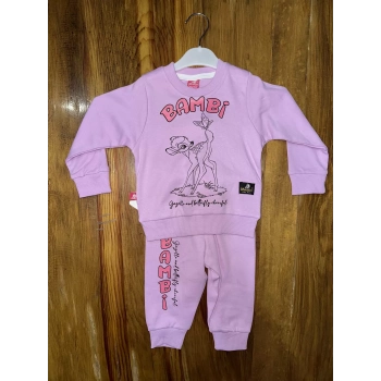 TAVSİYE EDİLEN GÜVENLİ SATICI 6-24 aylık bambi çocuk takımı lila