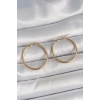 ÇOK SATAN BFS 316 Çelik Gold Renk 27 mm Halka Model Kadın Küpe