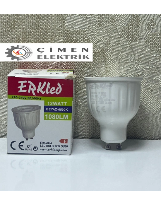 ÇOK SATAN ERKLED ERK 2094 GU10 Lensli Ampül 12W 6500K Beyaz Işık