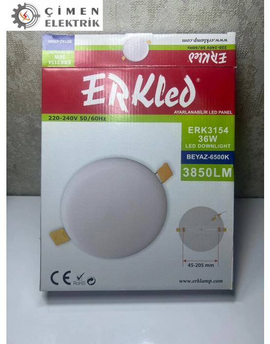 ÇOK SATAN ERKLED ERK 3154 Ayarlanabilir Led Spot 36W 6500K Beyaz