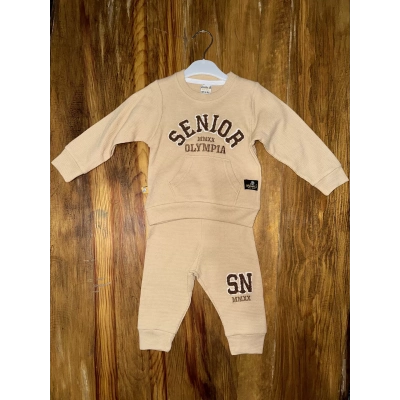 6-24 aylık kanguru cep senıor takım sütlükahve