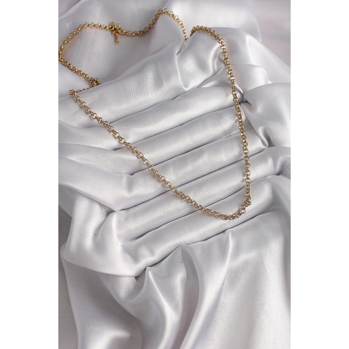 ÇOK SATAN BFS 316L Çelik Gold Renk Kadın Kolye