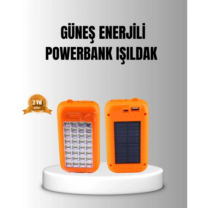 ÇOK SATAN BFS Güneş Enerjili Powerbank 10000 mAh LED Işıklı