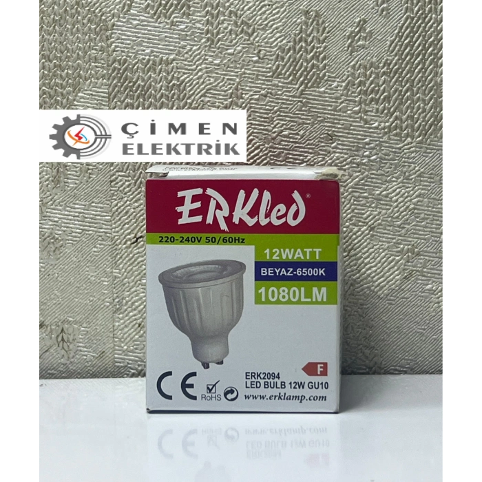 ÇOK SATAN ERKLED ERK 2094 GU10 Lensli Ampül 12W 6500K Beyaz Işık