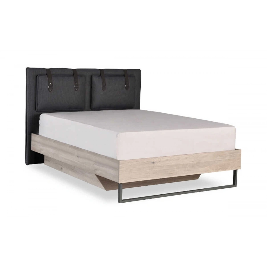 Anka Bazalı Başlıklı Karyola 140x200