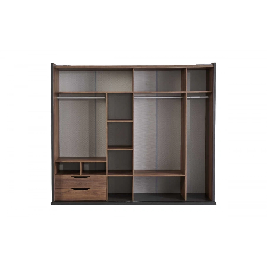 Arcos 6 Kapaklı Sürgülü Gardırop