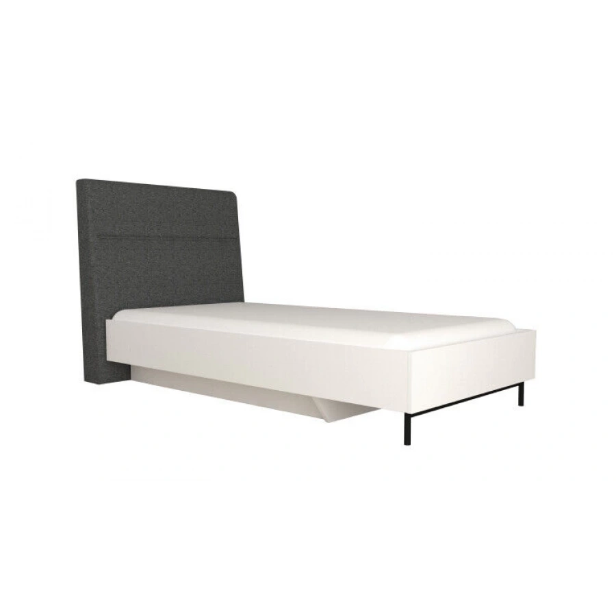 Blanco Bazalı Başlıklı Karyola 100x200