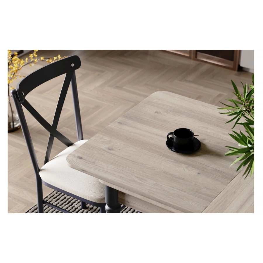 Country Antrasit Mutfak Masası Takımı