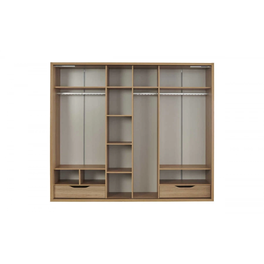 Floyd 6 Kapaklı Sürgülü Gardırop