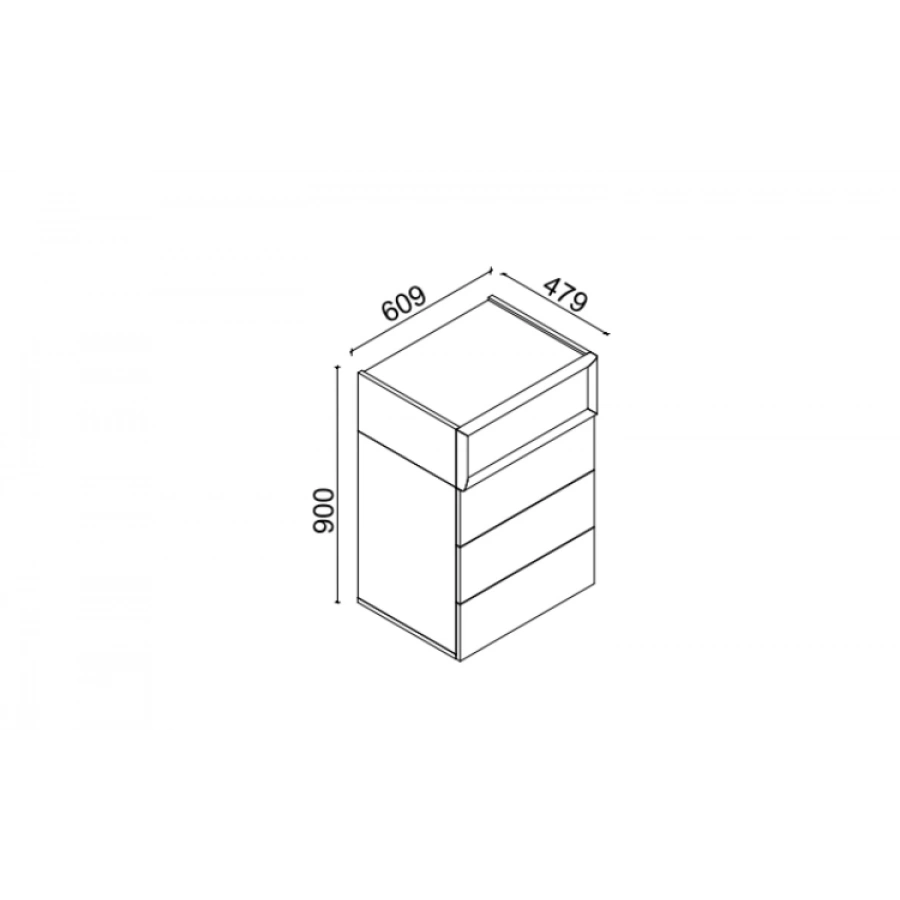 Floyd Yüksek Şifonyer