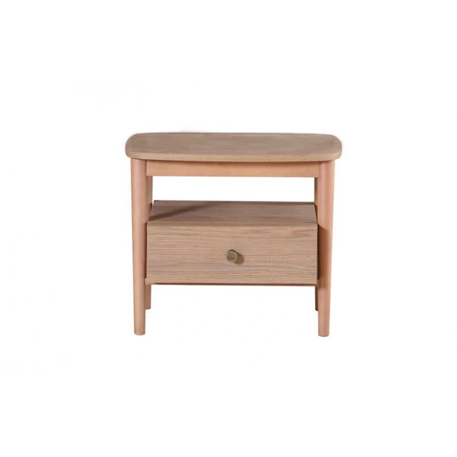 Frida Ahşap Ayaklı Komodin Set (2 Adet)