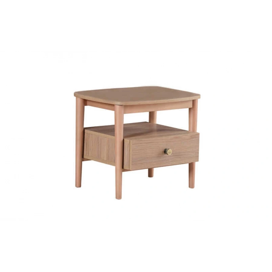 Frida Ahşap Ayaklı Komodin Set (2 Adet)