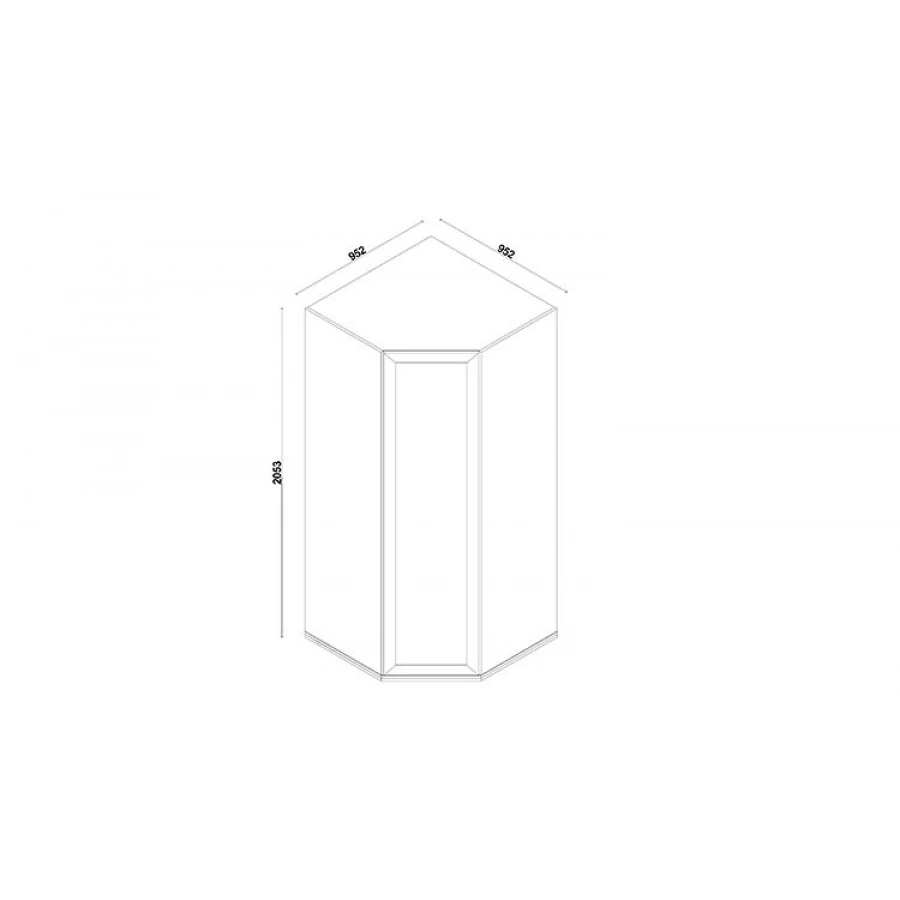 Gaia Köşe Gardırop