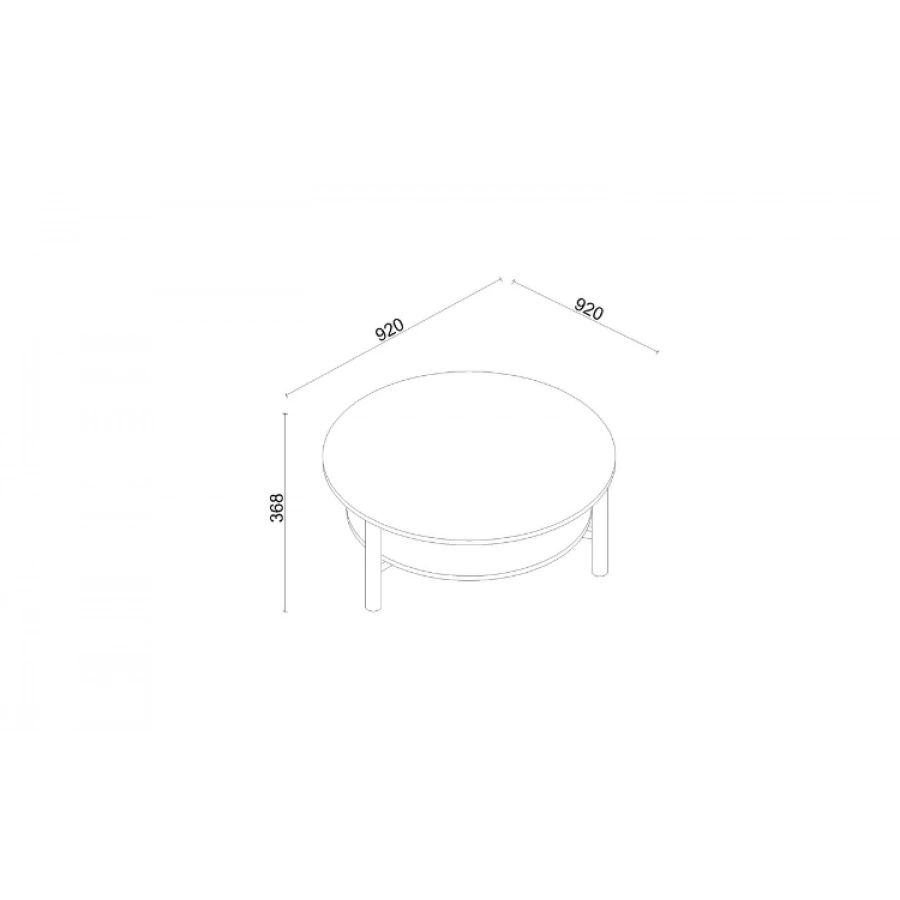 Gaia Orta Sehpa 92lik