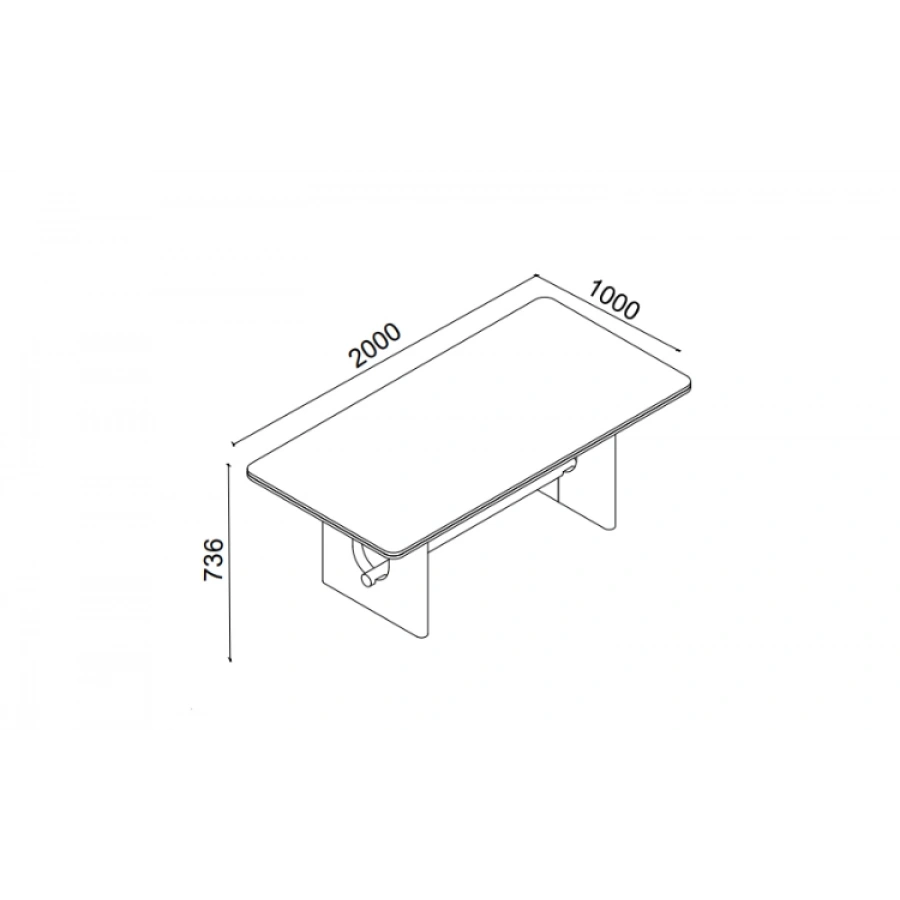 Gaia Sabit Yemek Masası