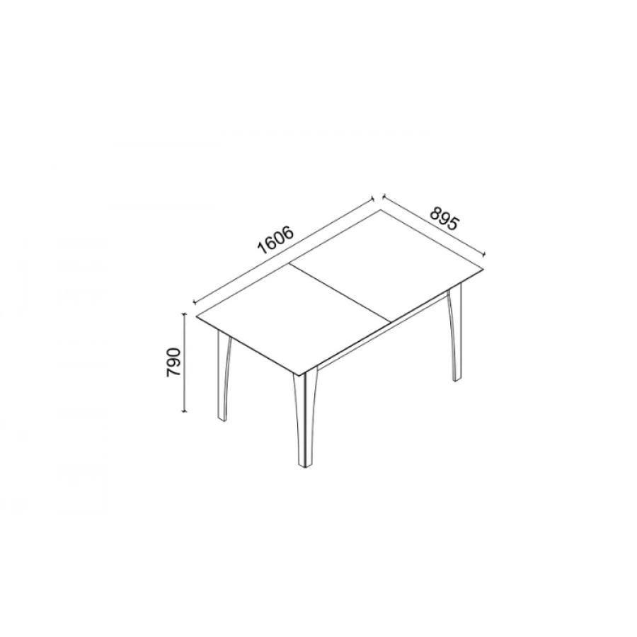 Hill Açılır Yemek Masası