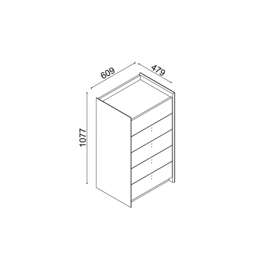 Hill Yüksek Şifonyer