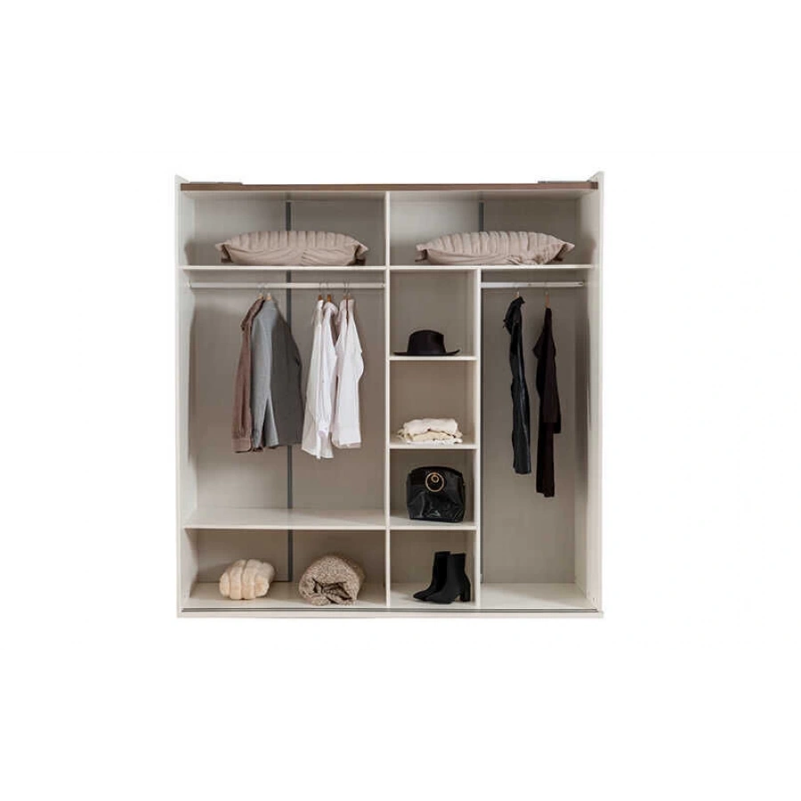 Linda 5 Kapaklı Sürgülü Gardırop