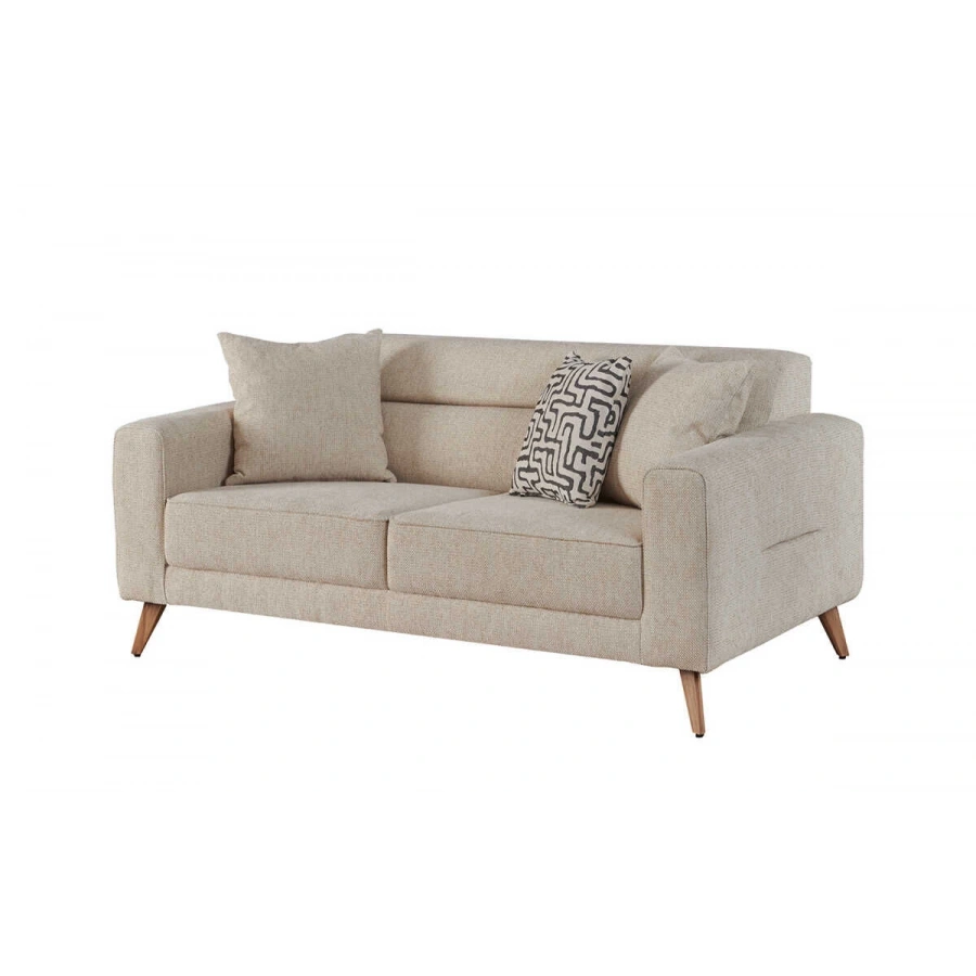 Linda Krem 2li Koltuk