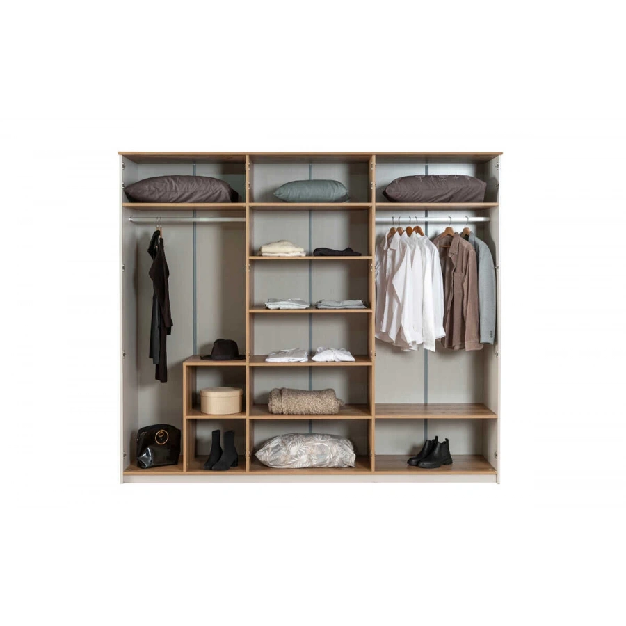 Monica 6 Kapaklı Gardırop